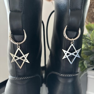 BMTH Boot Anhänger | Hexagramm Bring mir den Horizont Dr Martens Charms