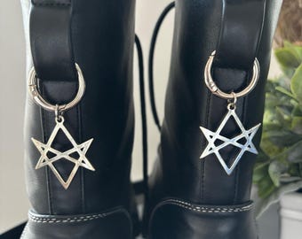 Adornos para botas BMTH / Hexagramas Bring me the Horizon Adornos para botas Dr. Martens