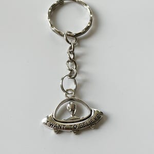 UFO Alien Keychain / Keyring