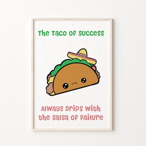 Taco av framgång Kärlek på spektrumet Dani Print A4 A5