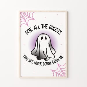 My Chemical Romance &#39;The Ghost of You&#39; Lyric Inspired Print A4 A5