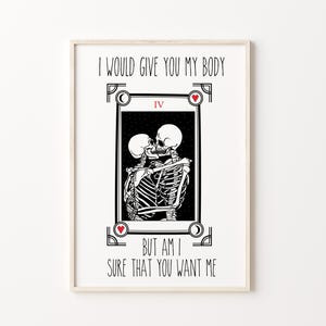 Pale Waves 'There’s a Honey' lyric Inspired Print A4 A5