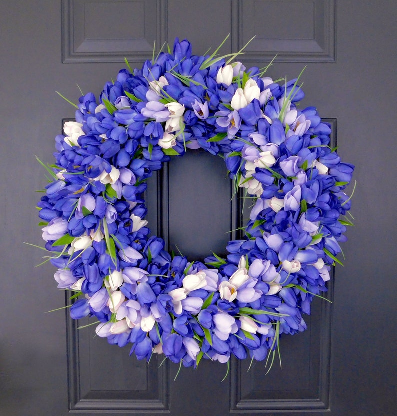 Purple Flower Wreaths