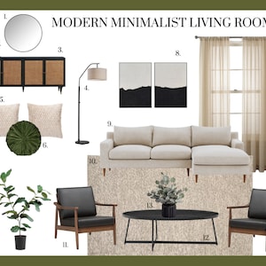 Diseño De Sala De Estar, Diseño De Interiores Virtual, Panel De Estado De Ánimo De Estilo Del Hogar, Puesta En Escena Virtual, Carta De Colores De Pintura, Paquete De Diseño De Habitaciones
