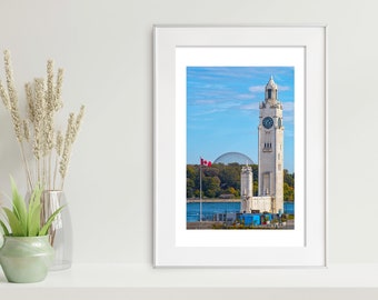 LIMITED EDITION, 'The Clock Tower', Montreal Print, Art Photography, Travel Photography, Old Montreal, Clock Tower, Montreal Photography