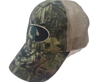 Mossy Oak / Camo /  Baseball Hat Cap Strap Back Mens *Pls. Read