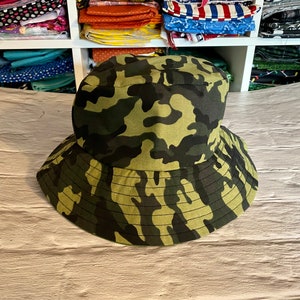 Sombrero de pescador de camuflaje para adultos
