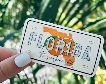 Florida Sticker | Florida License Plate | Florida Tag Sticker