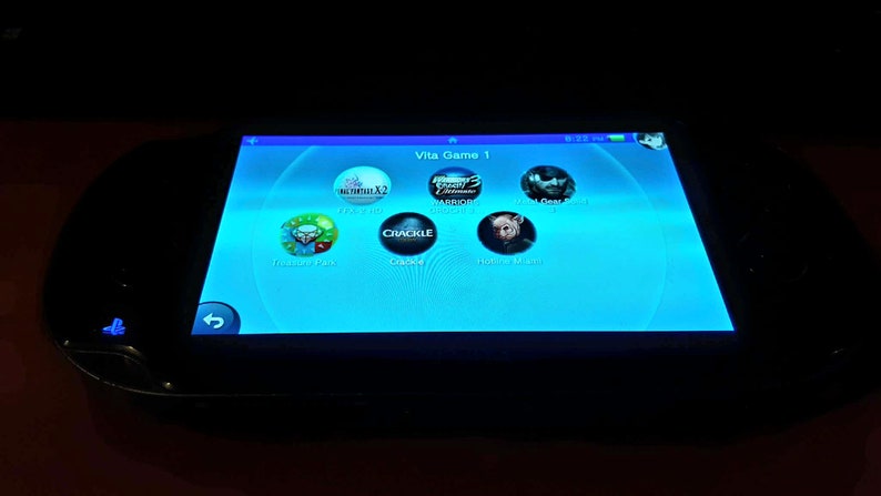 PS vita 1000 Henkaku Wifi psp modded hack retro game console ps 1 collection Gbc Gba 64gb sdvita kof95
