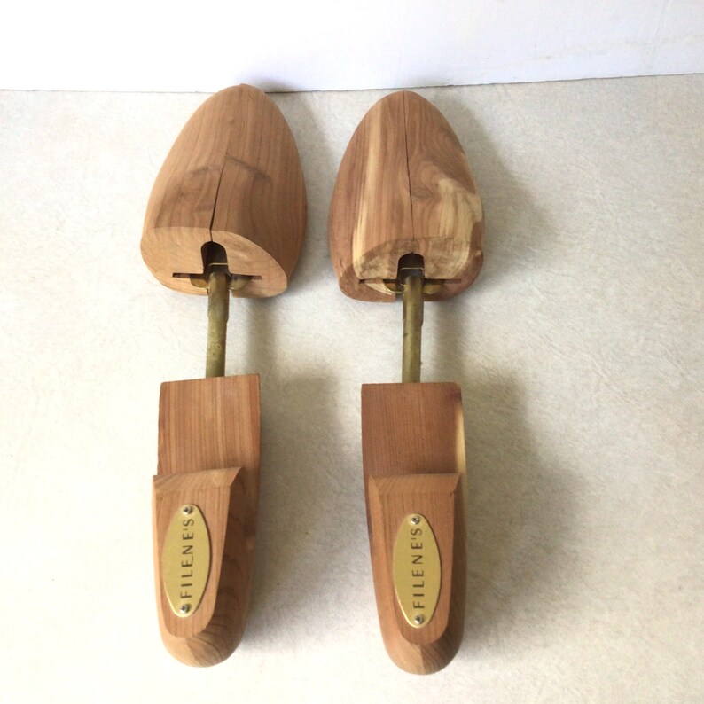 Filenes Set of Cedar Wood Shoe Stretchers Made in the USA - Etsy
