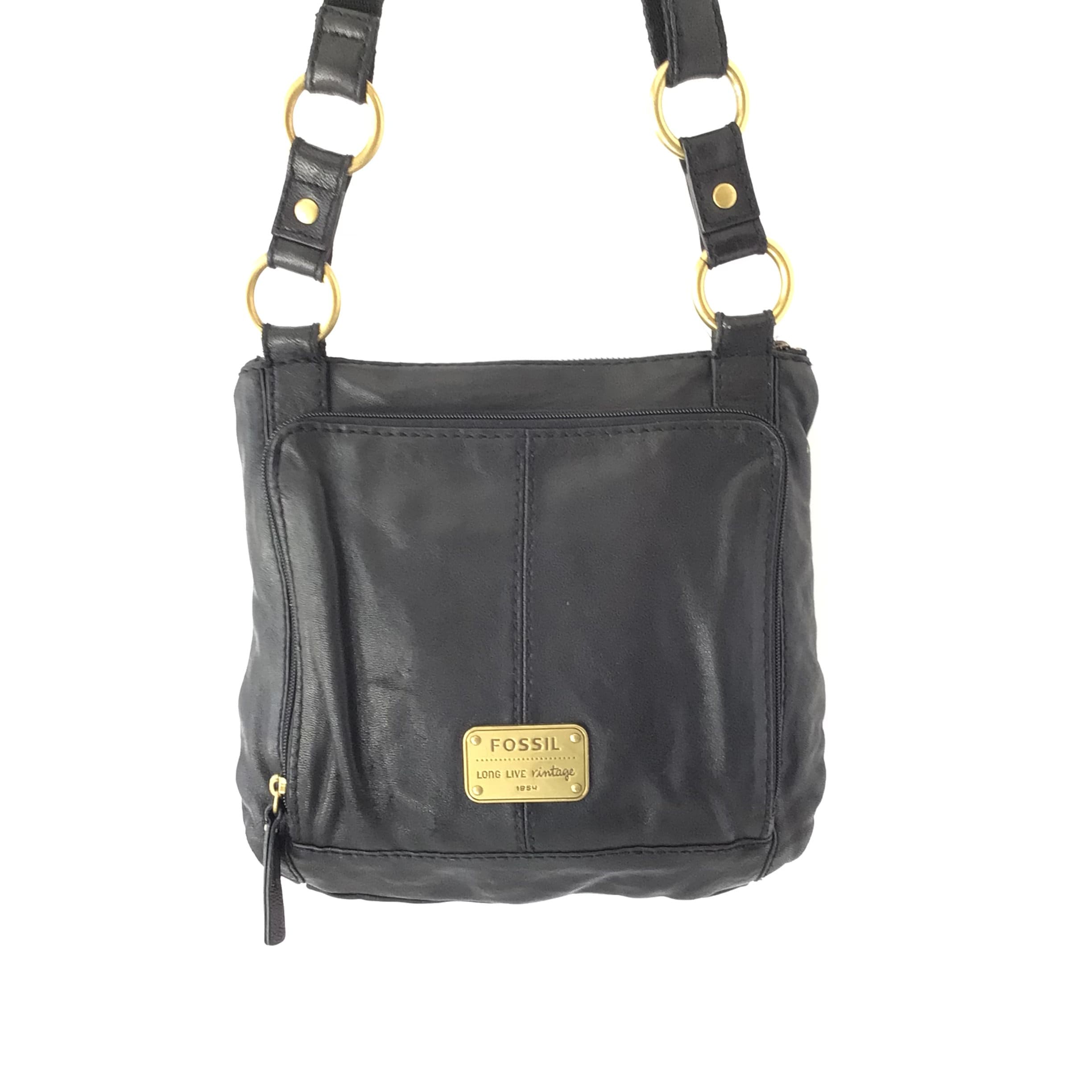 Fossil Crossbody Black Bags & Handbags for Women for sale | eBay