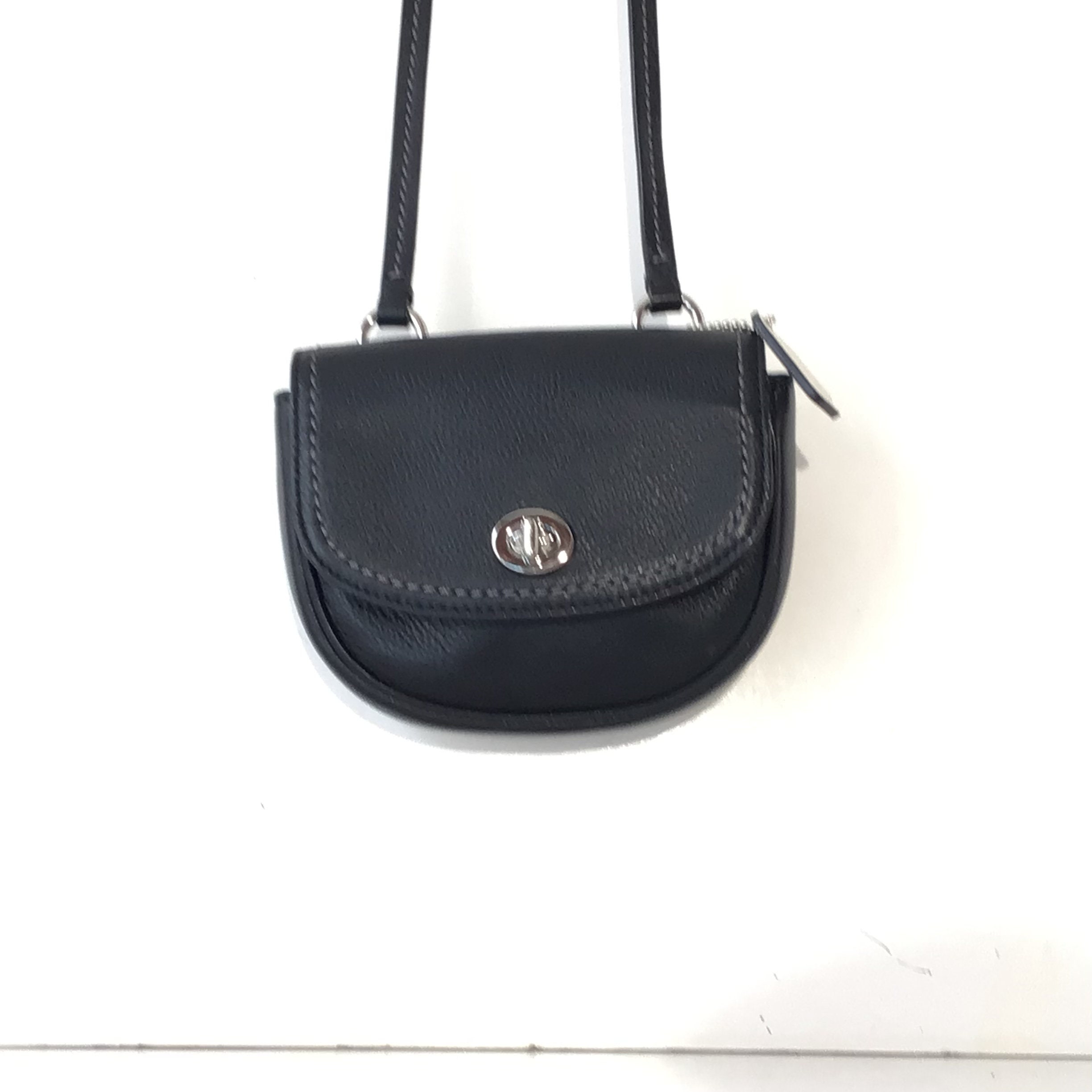 Coach Lana 23 Small Leather Grab Bag, Black at John Lewis & Partners