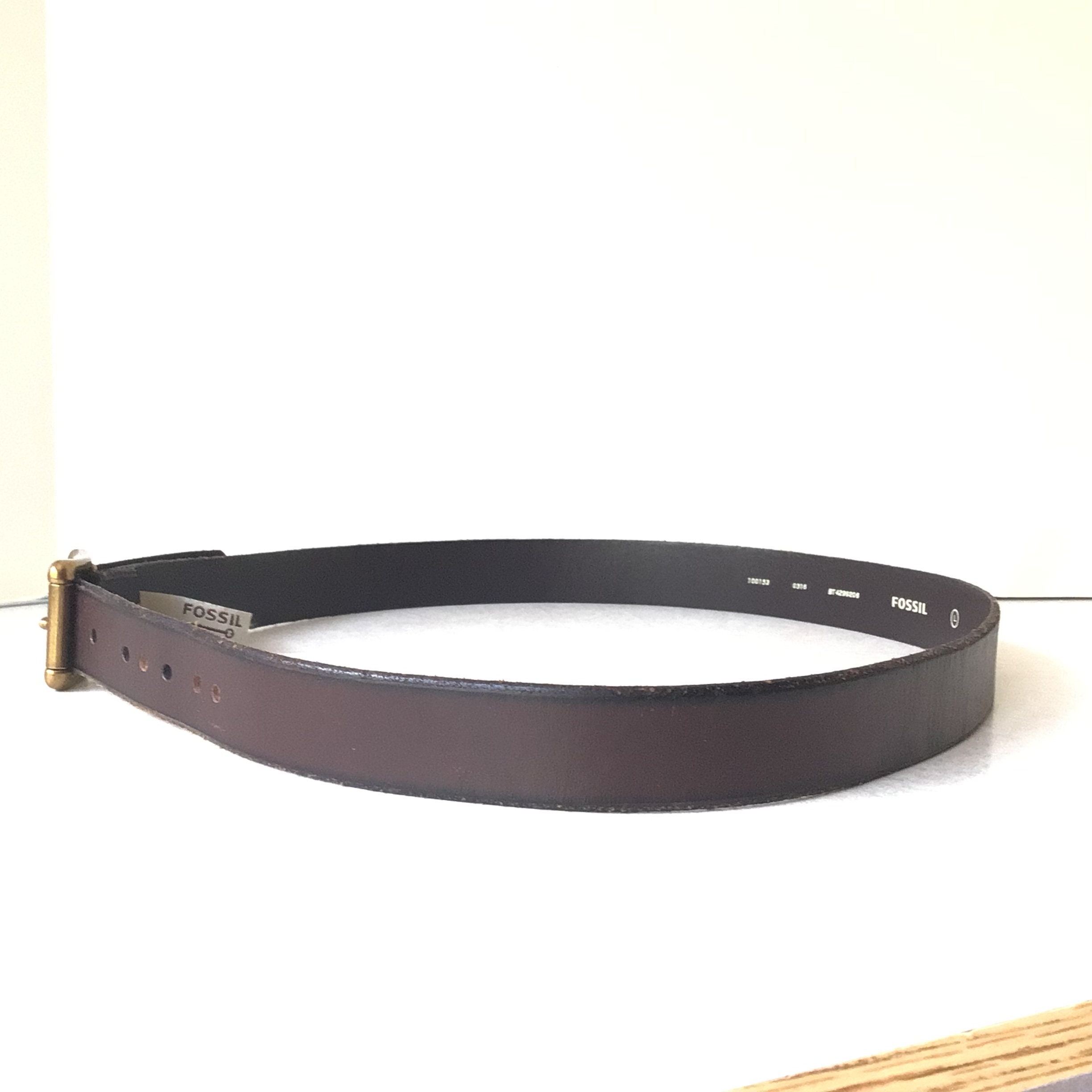 Fossil Vintage Brown Genuine Leather Belt Sz. S WOMENS Vintage Fossil leather belt sz Sm BOHO | Mercari main image 3