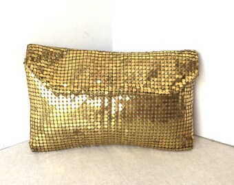 Duramesh Vintage Gold Small Evening Bag Clutch