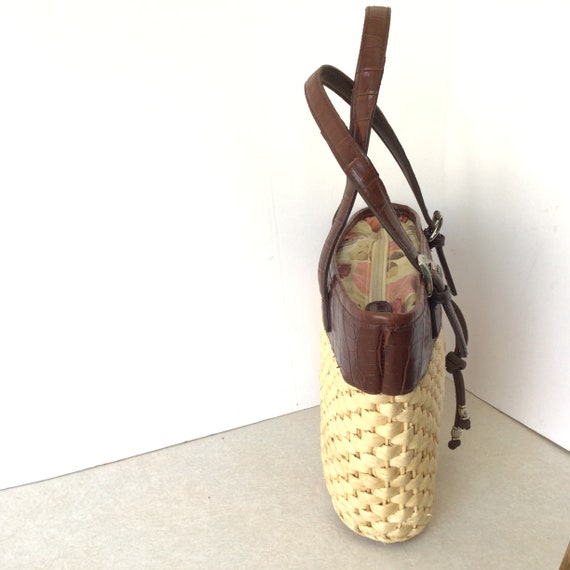 Elka Accessories Cornhusk Handbag / Tote - image 4