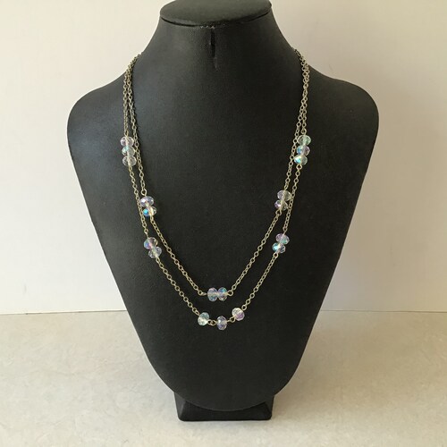 Opal Necklace Opal Raw Opal Necklace Layerd Necklace | Etsy