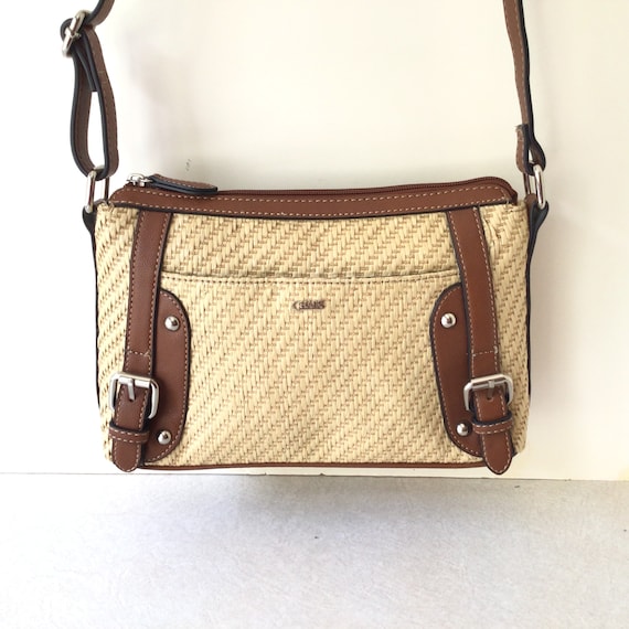 CHAPS Ralph Lauren Vintage Tan Shoulder Bag -  Canada