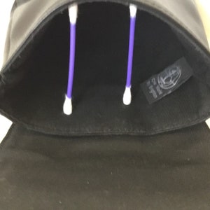 Brighton Black Leather Shoulder Bag With Brown Braided Leather Accent Strap image 7