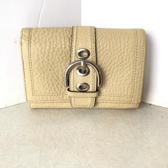 COACH buckle wallet