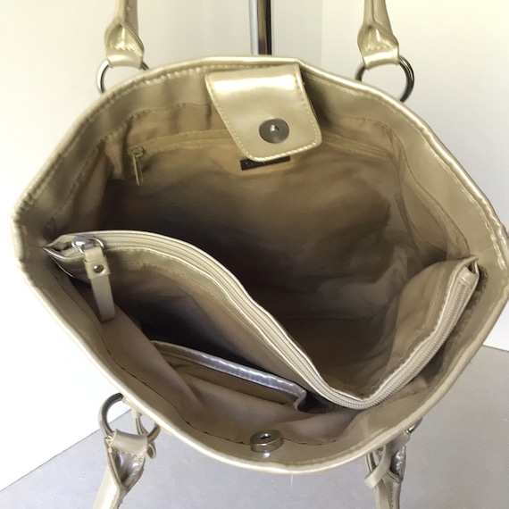 Giani Bernini Multicolor Patchwork Leather And Fa… - image 9