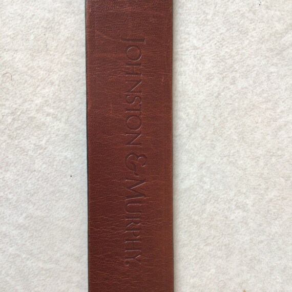 Johnston And Murphy Genuine Leather Medium Brown … - image 6