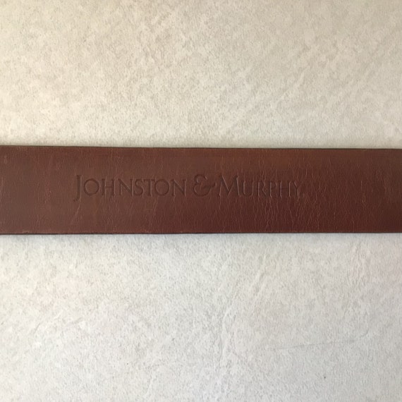 Johnston And Murphy Genuine Leather Medium Brown … - image 9