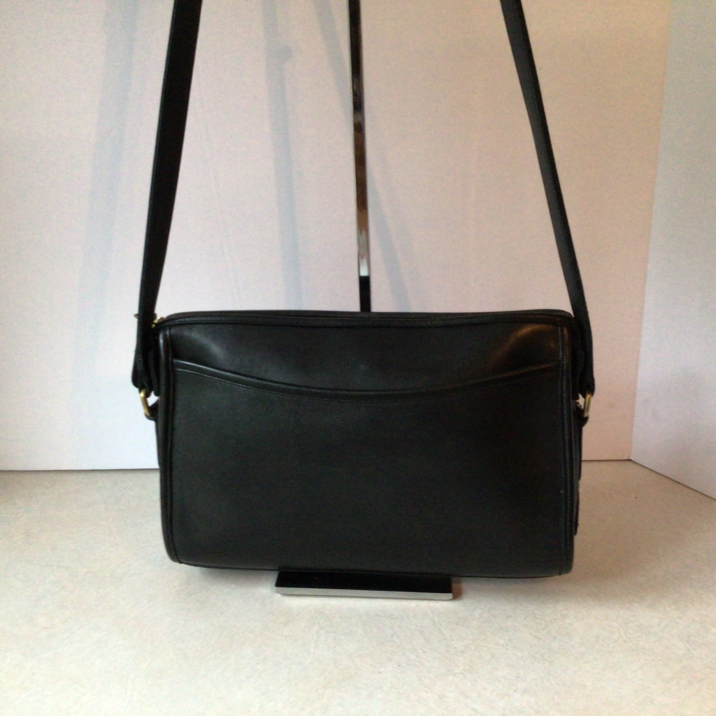 Coach Vintage USA Taylor Black Leather Shoulder Bag 9944 Etsy
