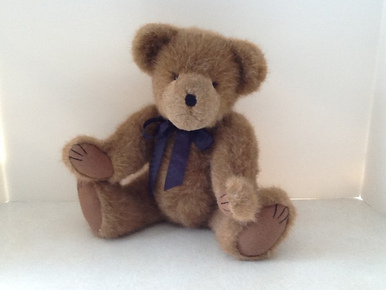 Authentic Boyds Brown 16 Vintage Plush Jointed Bear