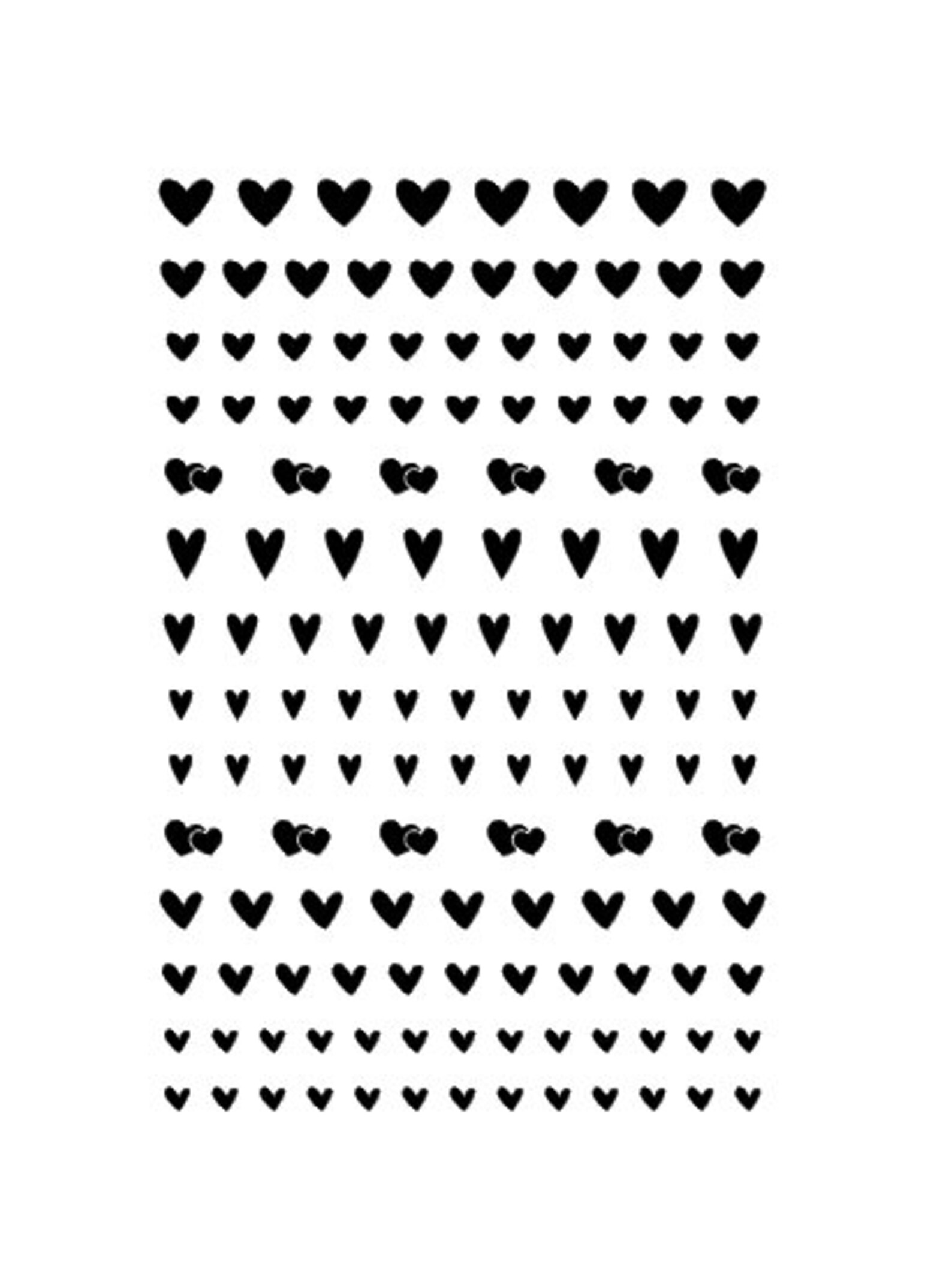 Heart THEME PACK Valentines Nail Decals Valentines Day Etsy