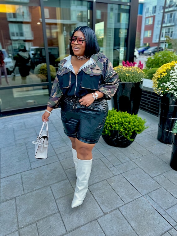Camo Nylon Jacket