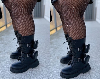 Milly  Combat Boots