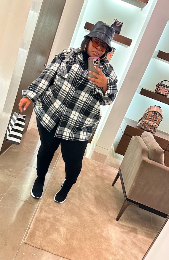 Oversized Flannel Shacket ( Multiple Colors)