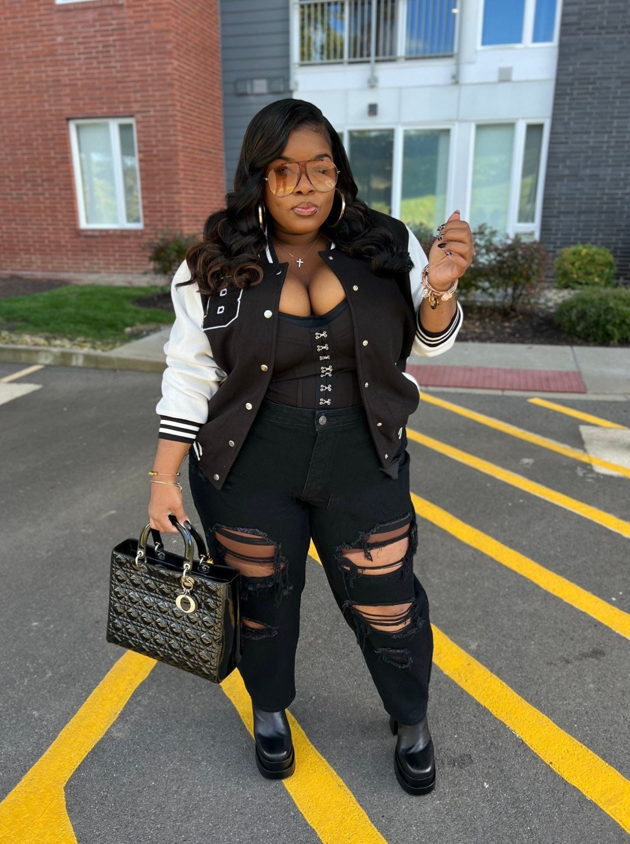 Plus size womens varsity jacket sale