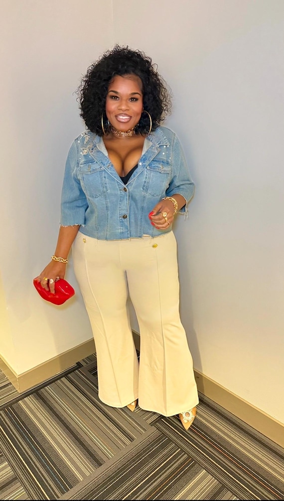 Wide Leg Pants (Khaki)