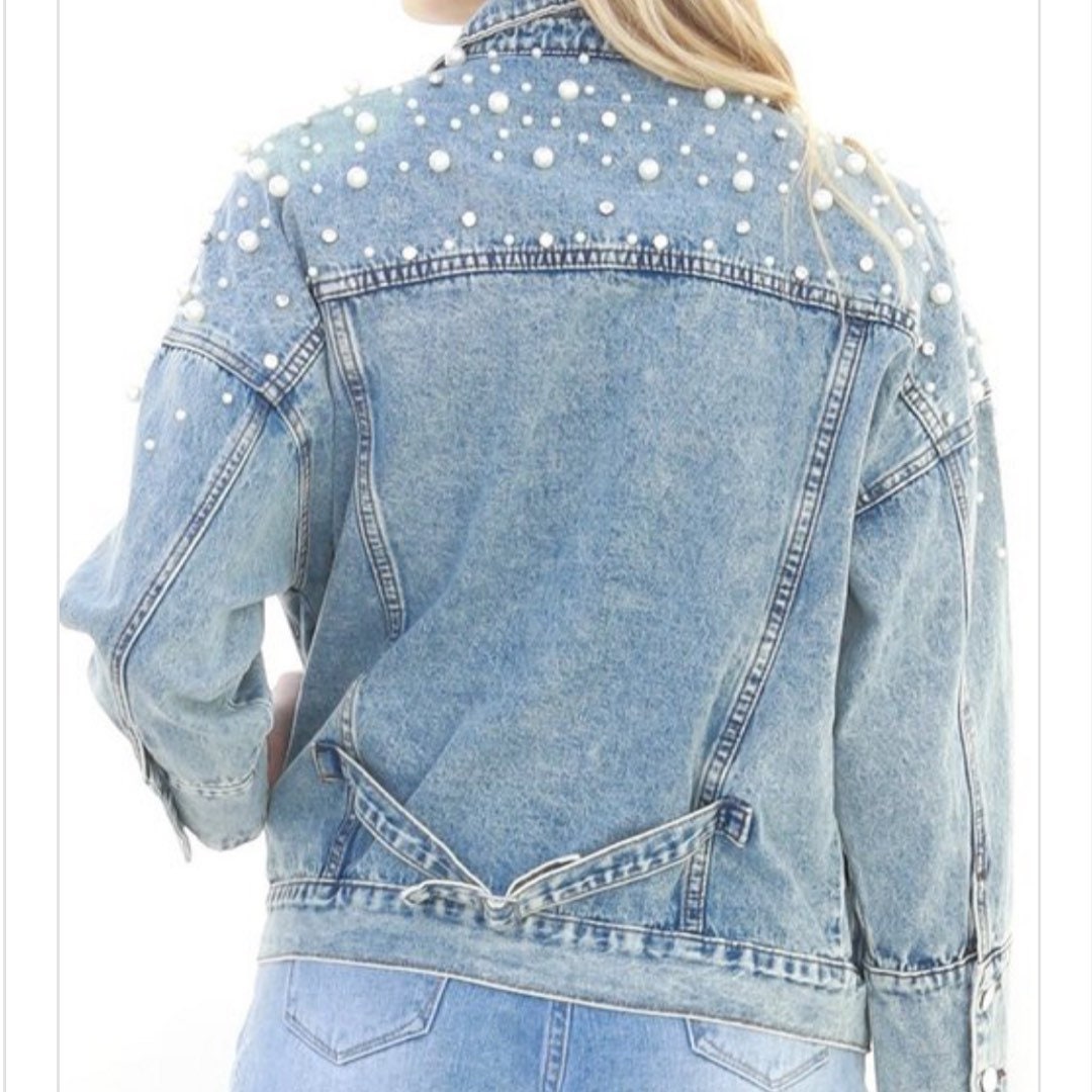 Pearl Denim Jacket