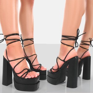 Platform Heels ( Black)