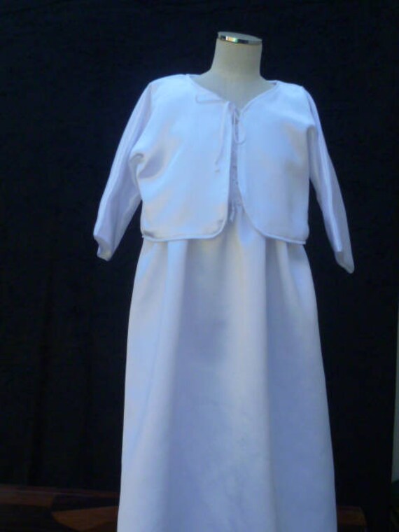baptism dress for girl size 7