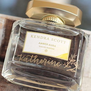 Custom Engraved Perfume Bottle | Wedding Keepsake | Personalized Hand-Engraved Perfume | Bridal Gift | Bridal Keepsake | Custom Perfume