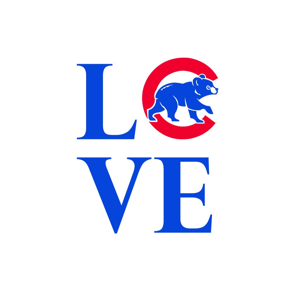 Download Chicago Cubs Cut Files SVG Files Baseball Clipart Cricut ...