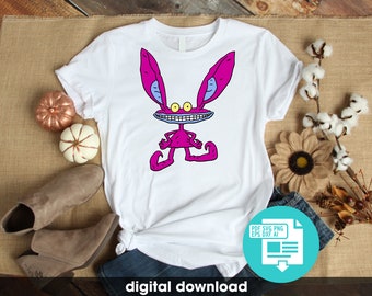 Aaahh Real Monsters: Ickis SVG - Etsy