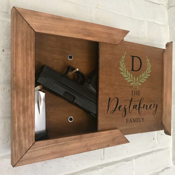 Family Hidden Storage Box Hidden Gun Storage Gun Storage Etsy