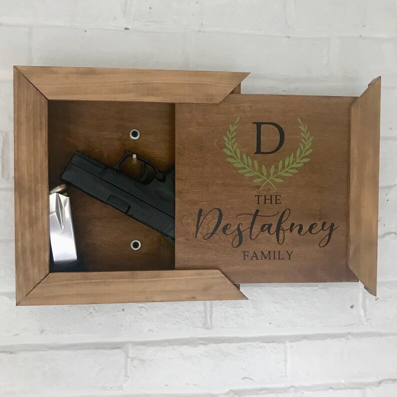 Hidden Storage Box Hidden Gun Storage Gun Storage Last Etsy