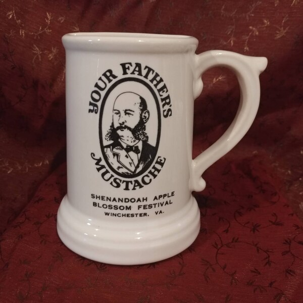 Awesome McCoy Your Father's Mustache Mug Signed!