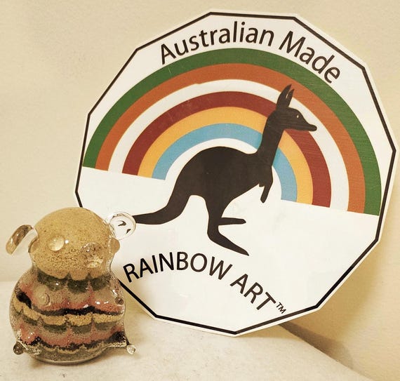 KOALA AUSTRALIAN Coloured Sands Souvenir by Rainbow Art Australia
