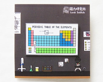 Periodic Table Enamel Pin, Chemistry gift, gift for chemist, chemistry, science enamel pin