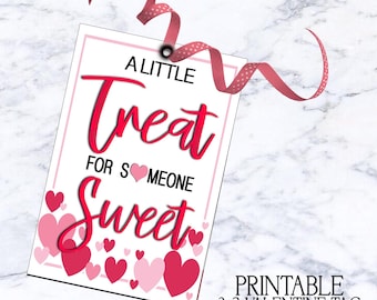 Cadeaukaartjes Valentijnsdag: traktatie voor een lief iemand (INSTANT DOWNLOAD)