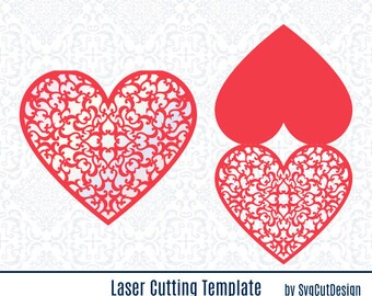love greeting card laser cut templates mothers day mom svg etsy