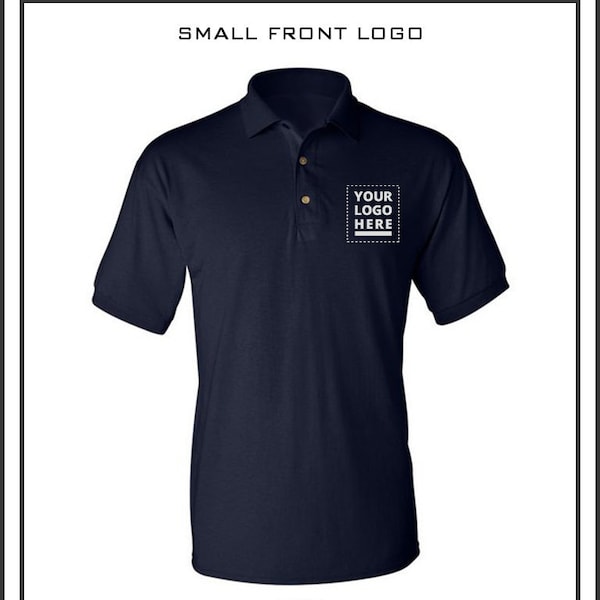 Custom Logo Collar Shirts for Men - Etsy