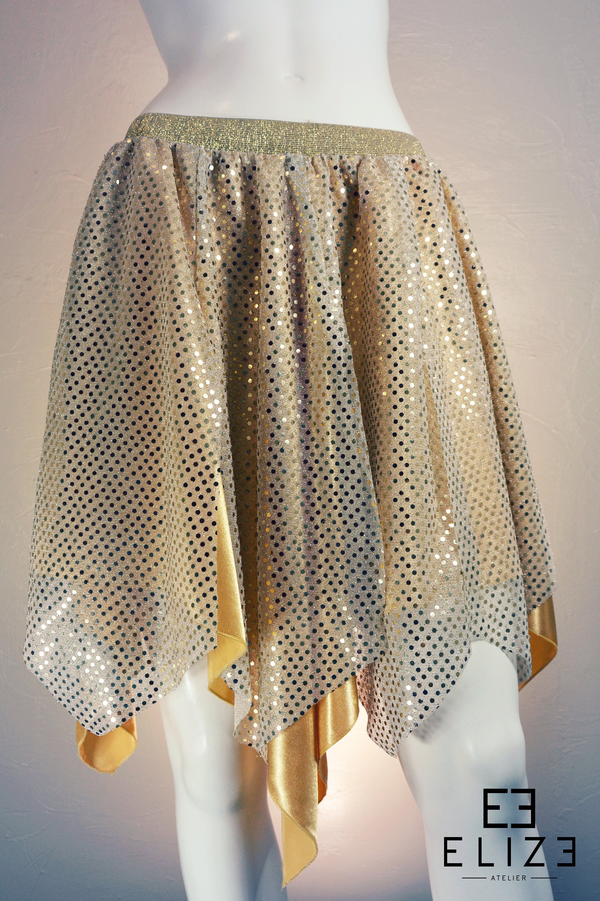 Falda pico corta de capas / falda de baile falda Etsy México