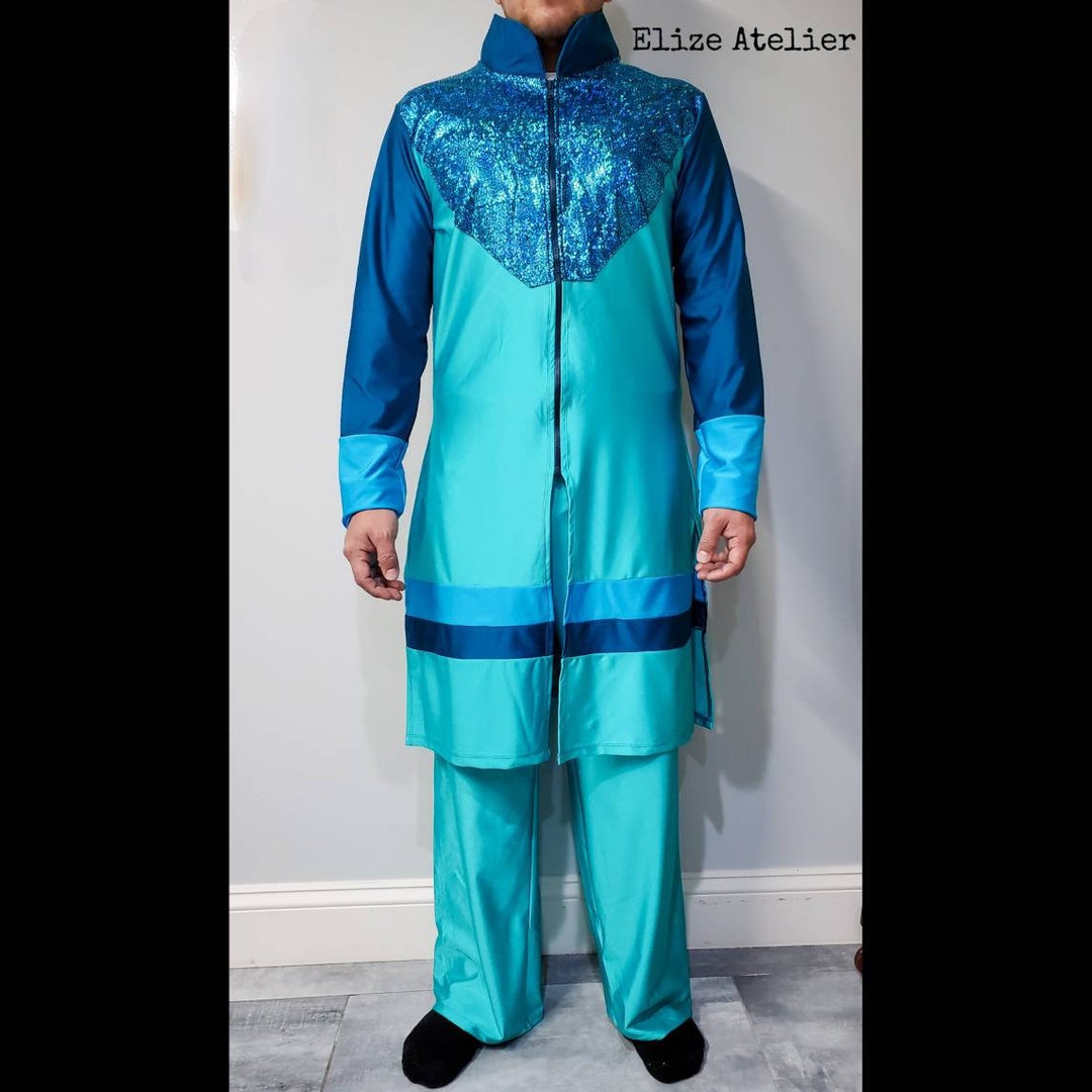 Oceans Dance Men Outfit Dance Tunic Long Sleeve Top With Pants Uniform PRAISE Wardrobe Ropa De Danza Christian Cristiana Clothing Etsy Hong